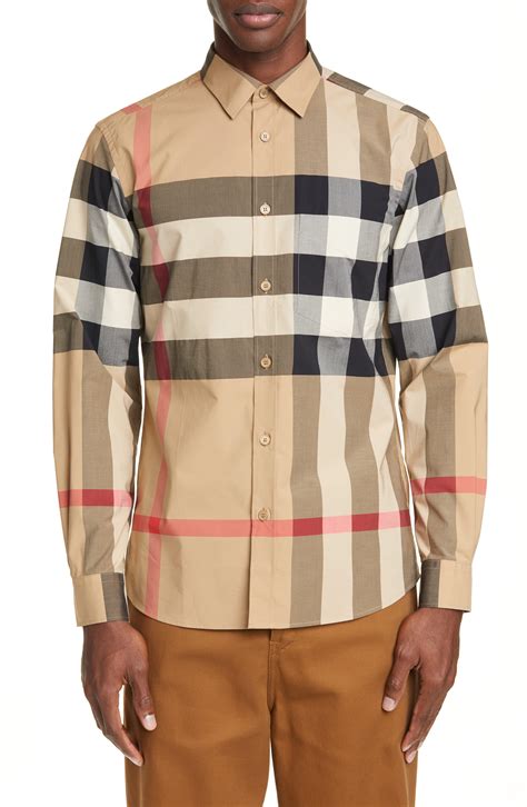 burberry button down cheap|Burberry button up men's.